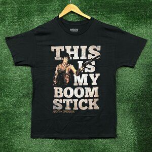 Army of Darkness This Is My Boom Stick Horror Movie T-Shirt Size Large